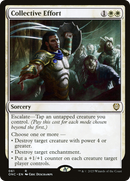 Collective Effort (ONC-061)  - Phyrexia: All Will Be One Commander