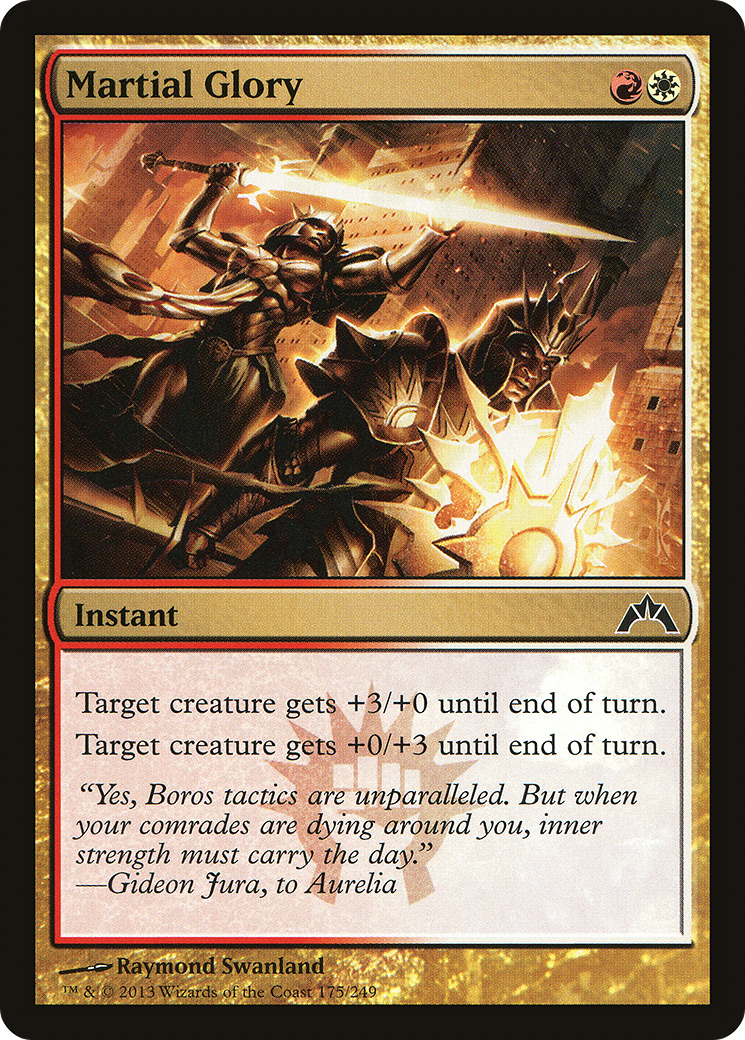Martial Glory (GTC-175)  - Gatecrash
