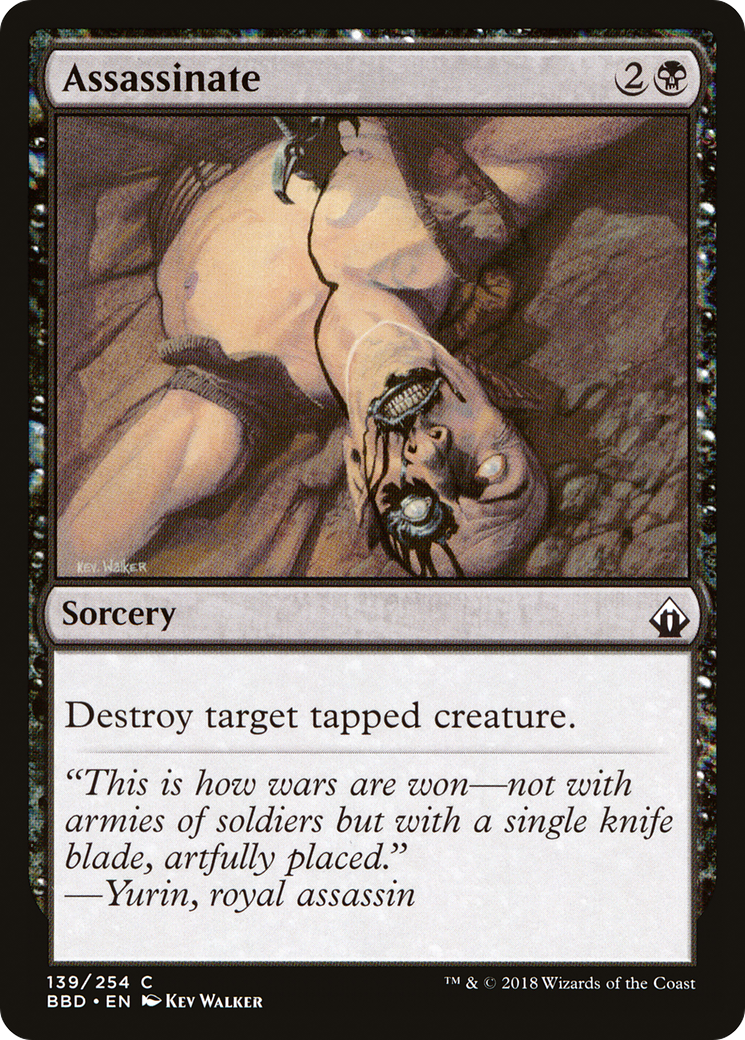 Assassinate (BBD-139)  Foil - Battlebond