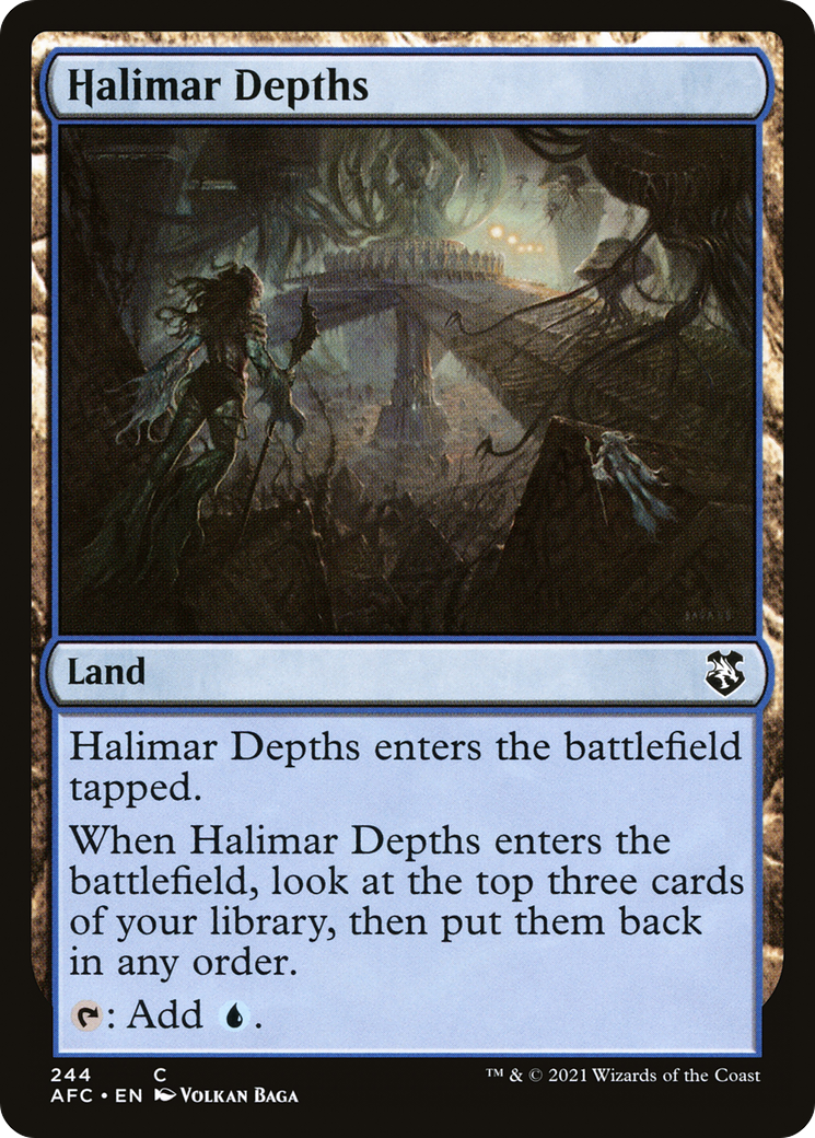 Halimar Depths (AFC-244) - Adventures in the Forgotten Realms Commander