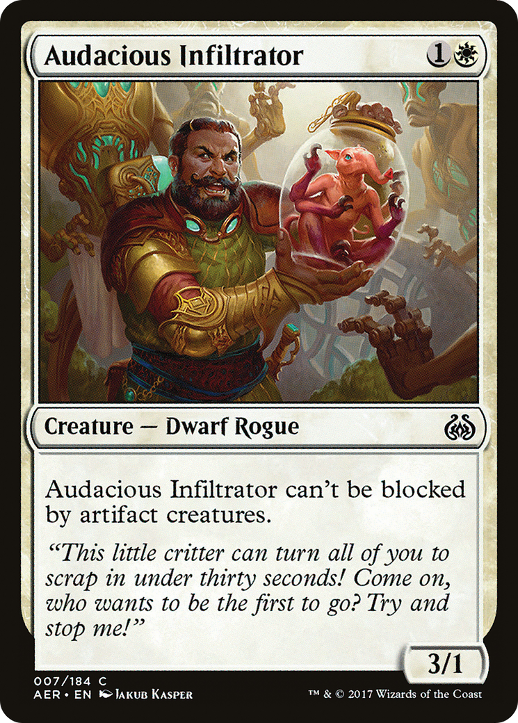 Audacious Infiltrator (AER-007)  - Aether Revolt