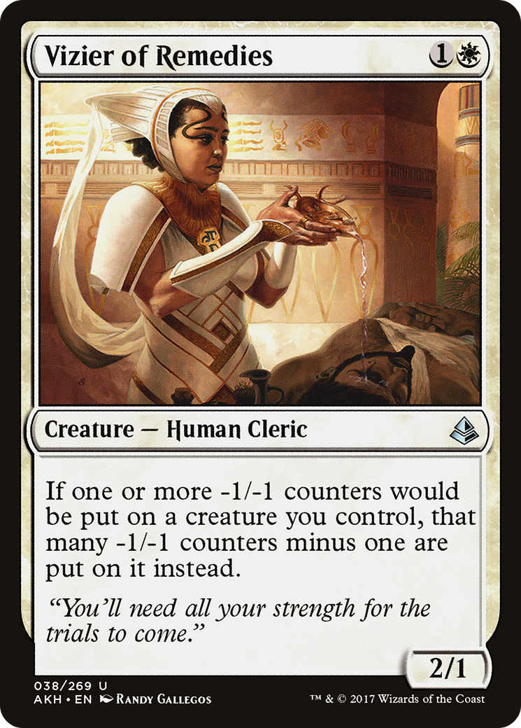 Vizier of Remedies (AKH-038)  Foil - Amonkhet