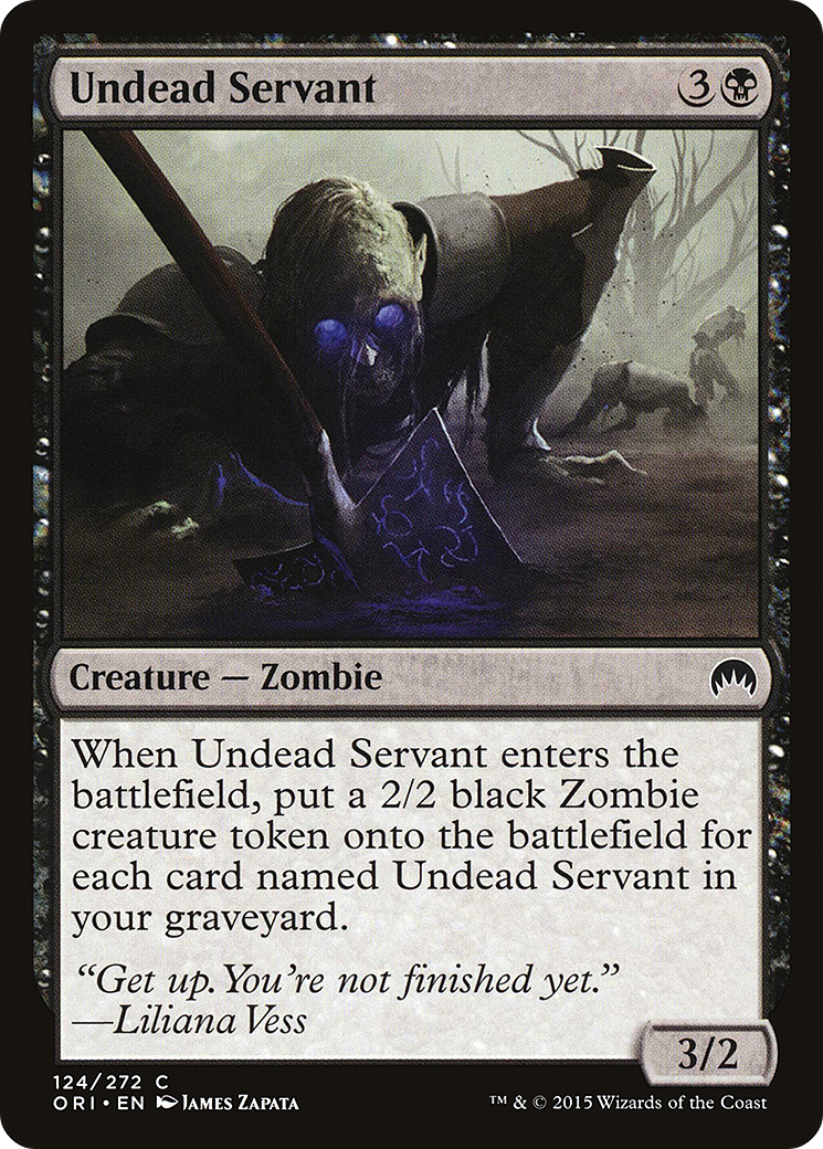 Undead Servant (ORI-124)  - Magic Origins