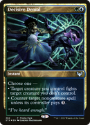 Decisive Denial (PPSTX-382)  Foil - Strixhaven: School of Mages