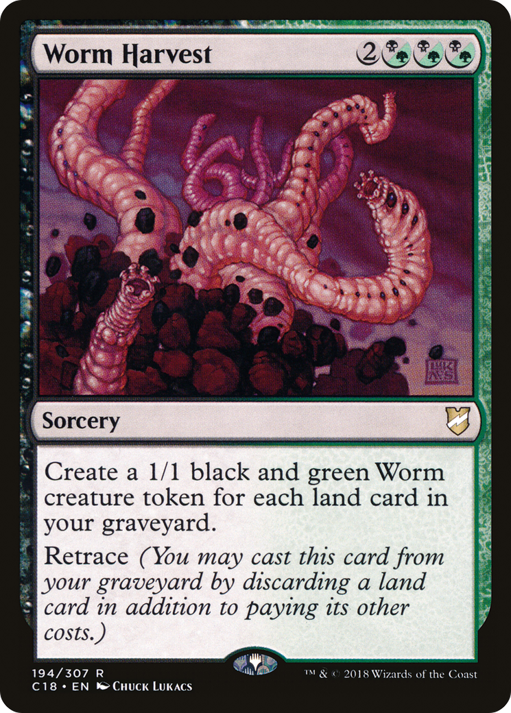 Worm Harvest (C18-194)  - Commander 2018