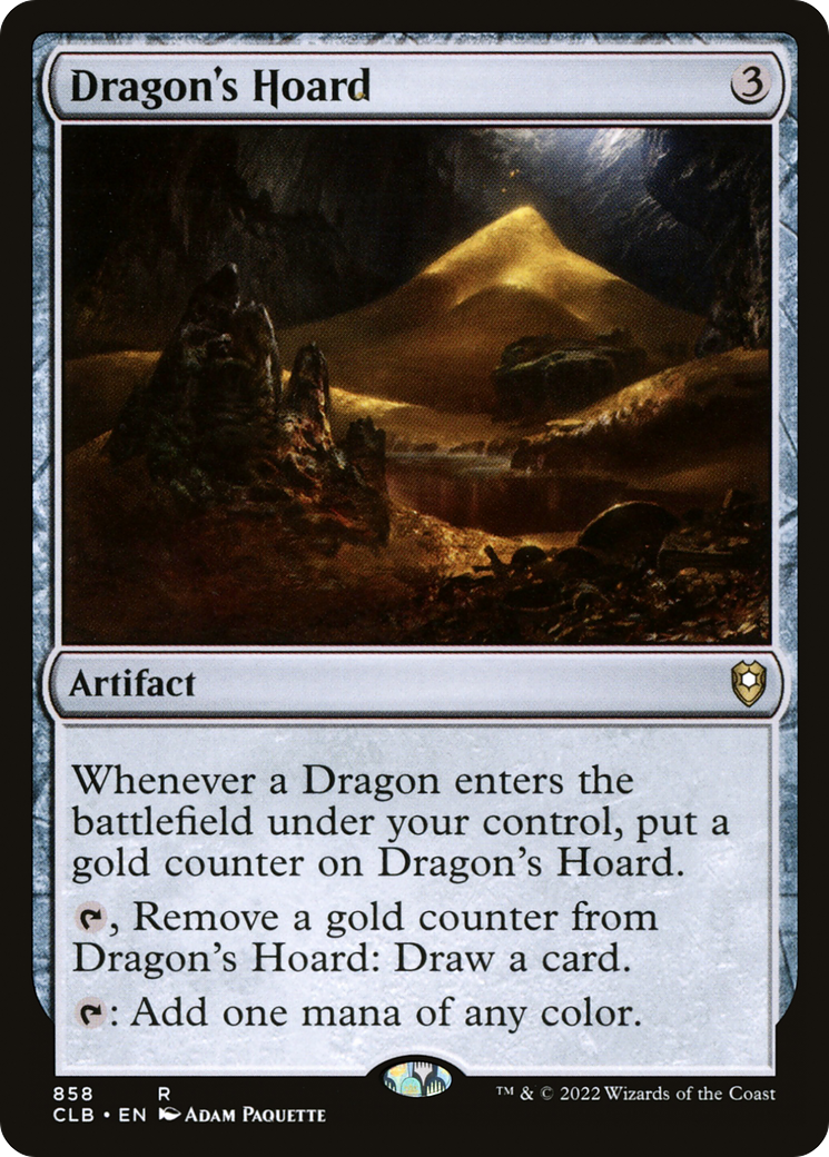 Dragon's Hoard (CLB-858)  - Commander Legends: Battle for Baldur's Gate