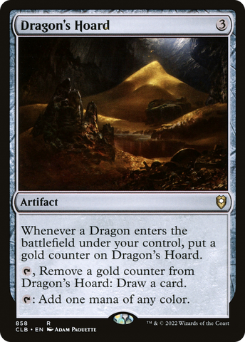 Dragon's Hoard (CLB-858)  - Commander Legends: Battle for Baldur's Gate