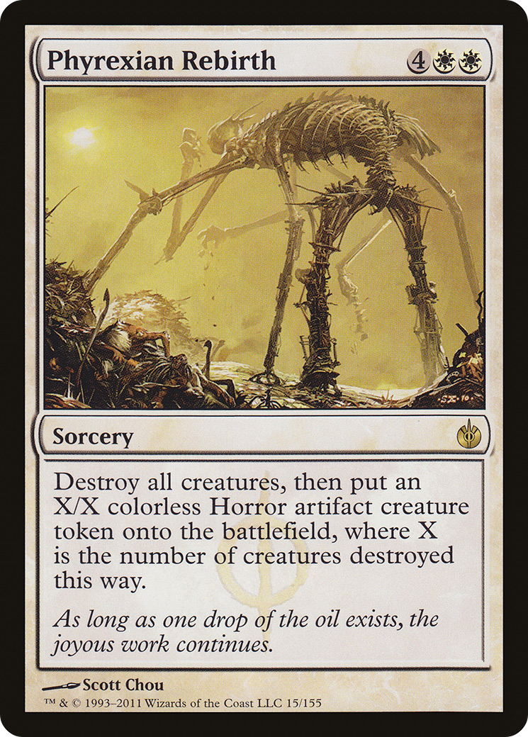 Phyrexian Rebirth (MBS-015)  - Mirrodin Besieged