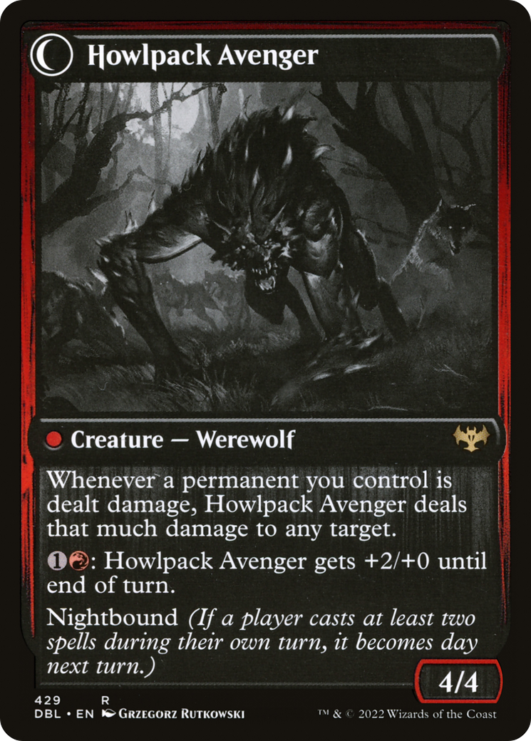 Ill-Tempered Loner (DBL-429)  - Innistrad: Double Feature: (Double Faced Transform)
