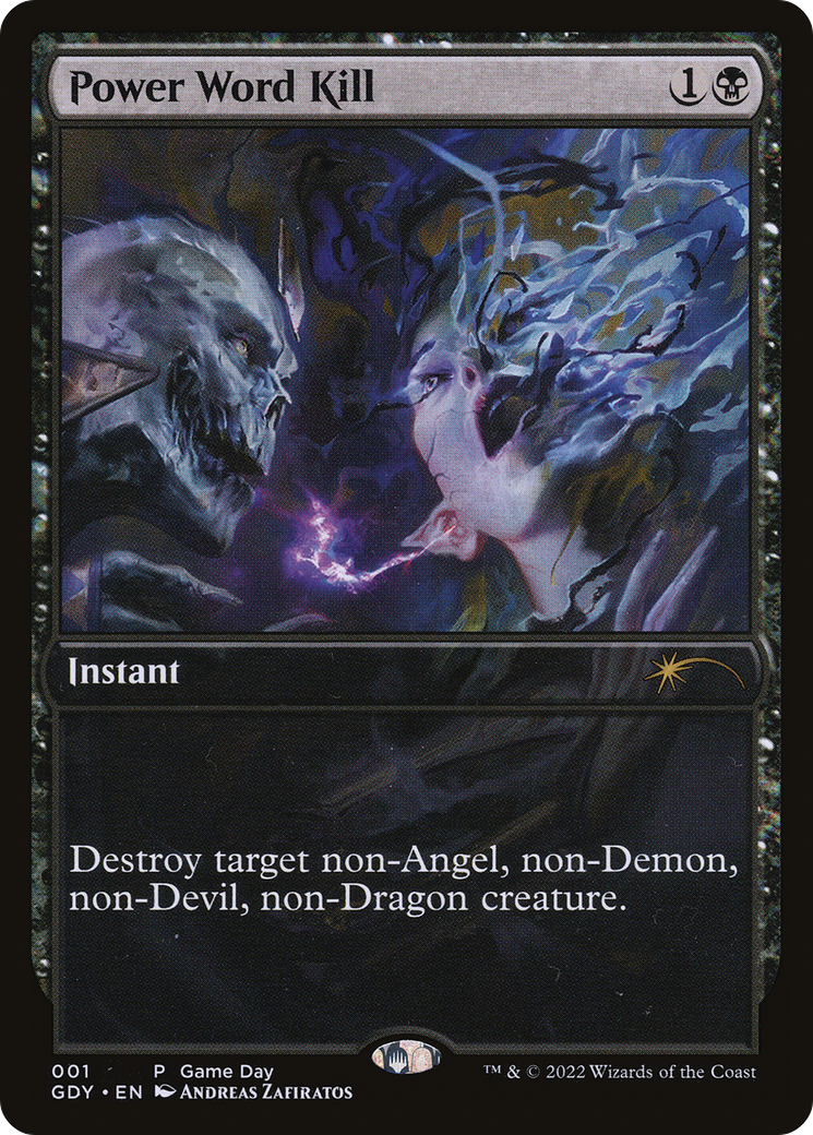 Power Word Kill (GAME-001)  - Game Day Promos