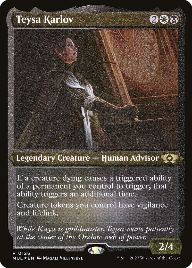 Teysa Karlov (Foil Etched) (MUL-126) - Multiverse Legends Foil