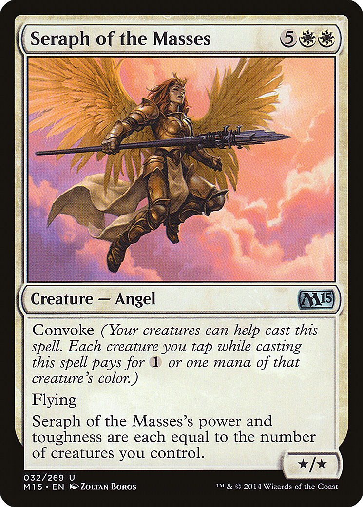 Seraph of the Masses (M15-032)  Foil - Magic 2015
