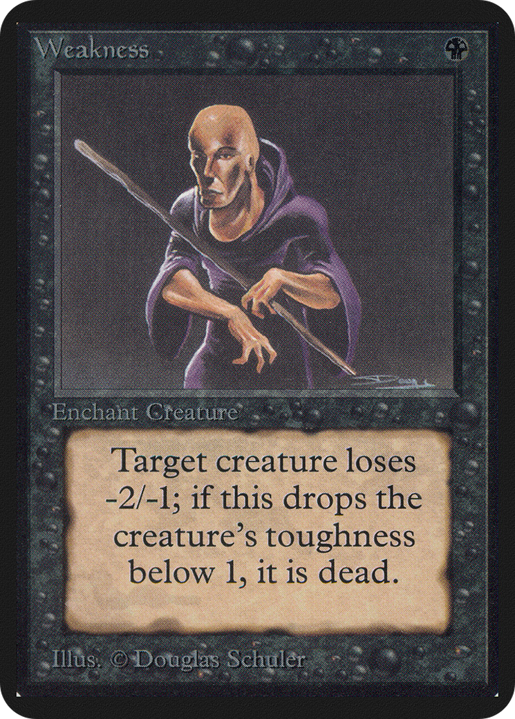 Weakness (LEA-)  - Limited Edition Alpha