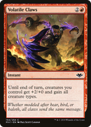Volatile Claws (MH1-154)  Foil - Modern Horizons