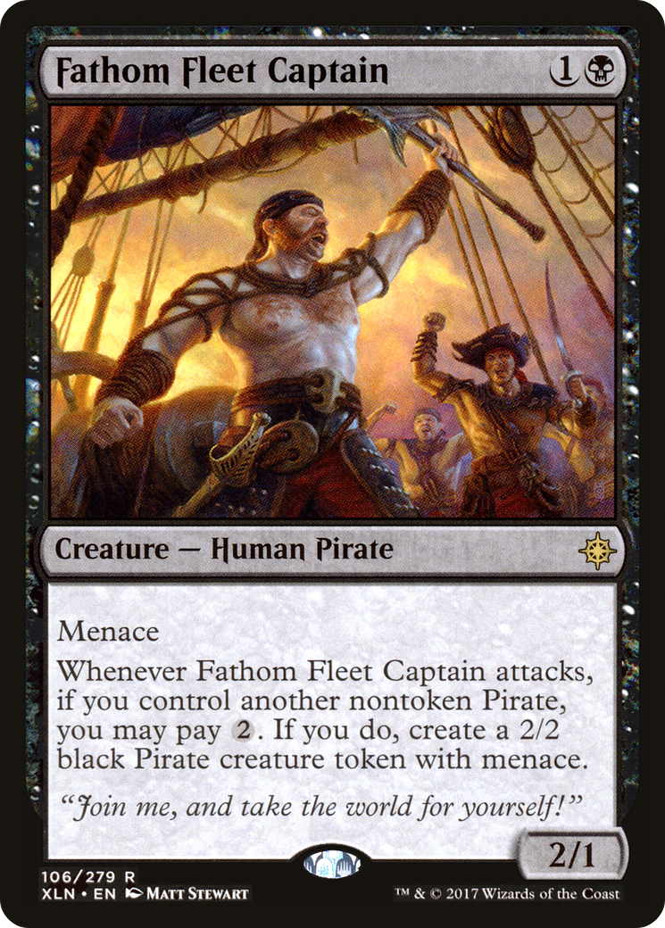 Fathom Fleet Captain (XLN-106)  - Ixalan
