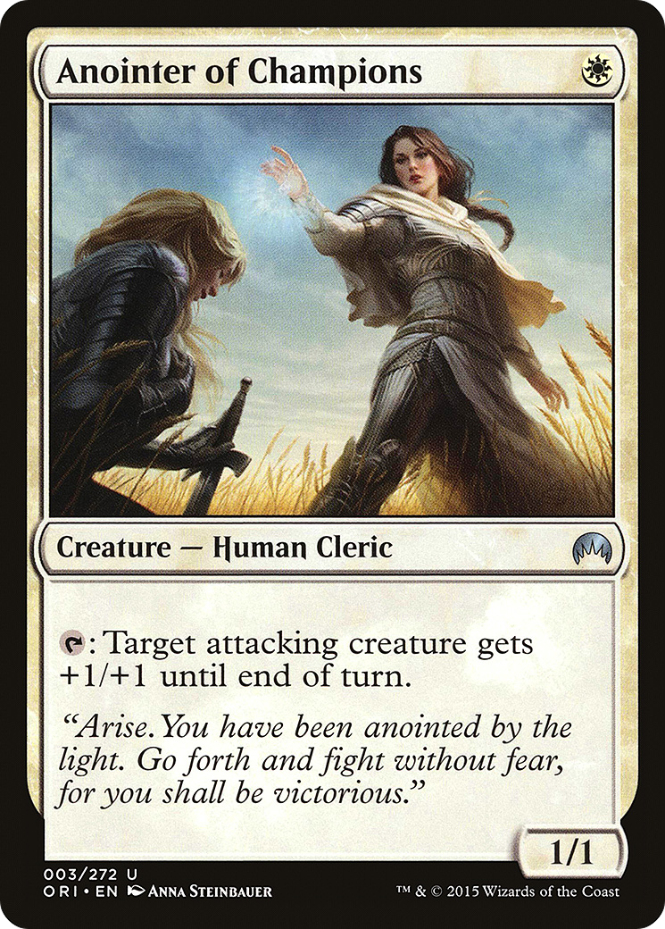 Anointer of Champions (ORI-003)  - Magic Origins
