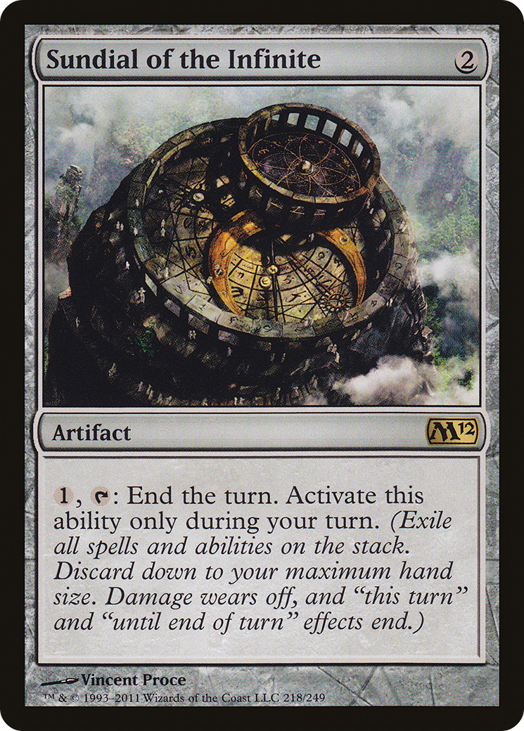 Sundial of the Infinite (M12-218)  - Magic 2012