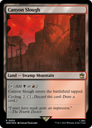 Canyon Slough (Surge Foil) (WHO-850)  Foil - Doctor Who