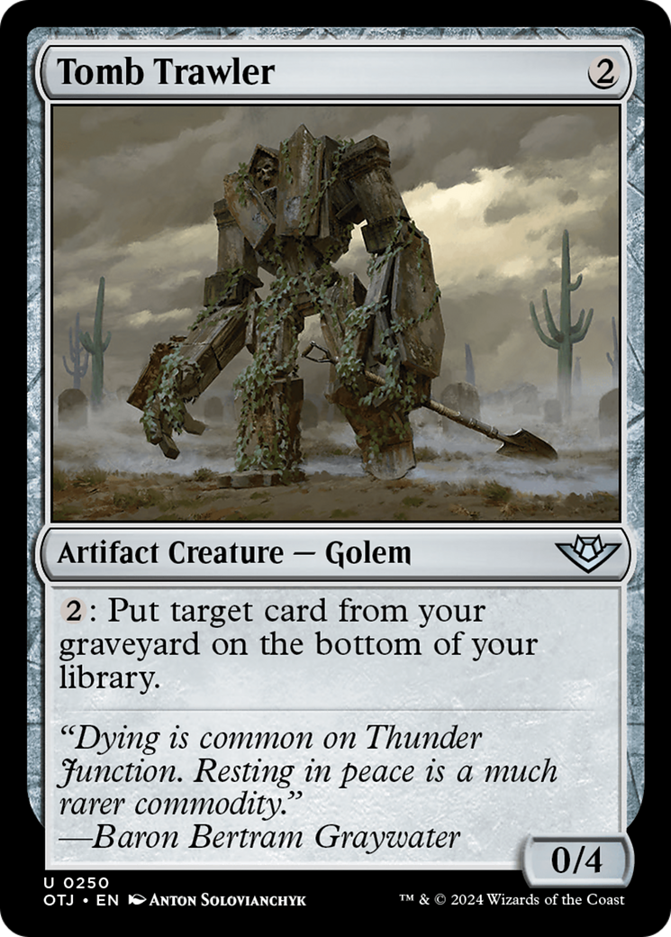 Tomb Trawler (OTJ-250) - Outlaws of Thunder Junction Foil