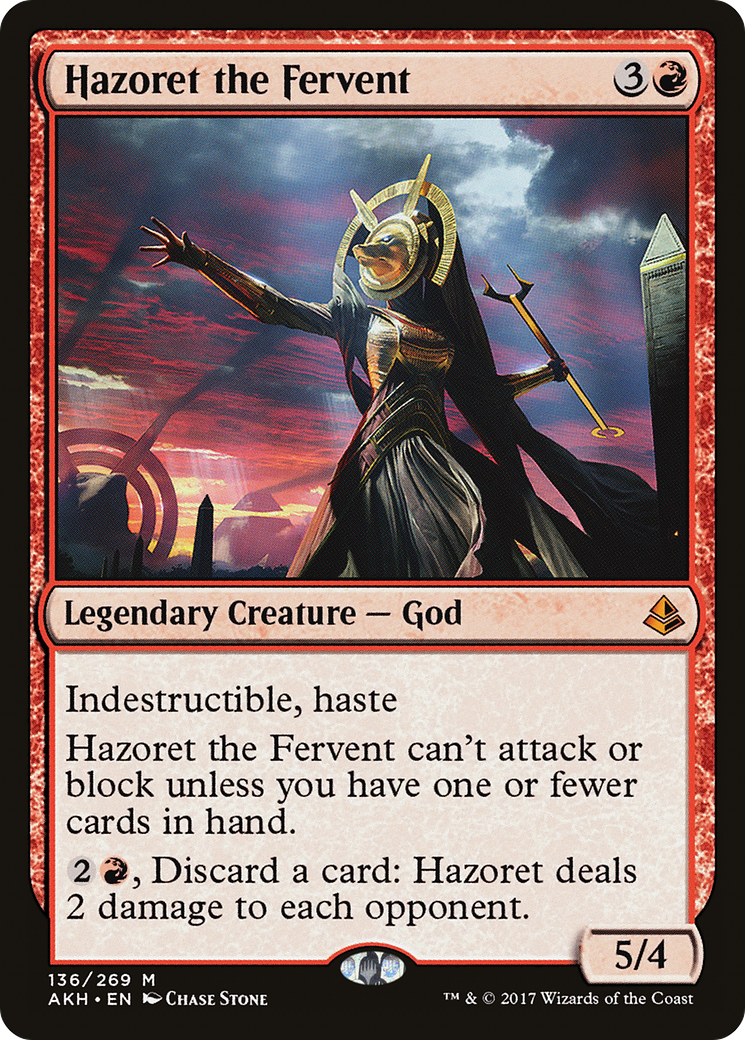 Hazoret the Fervent (AKH-136)  - Amonkhet