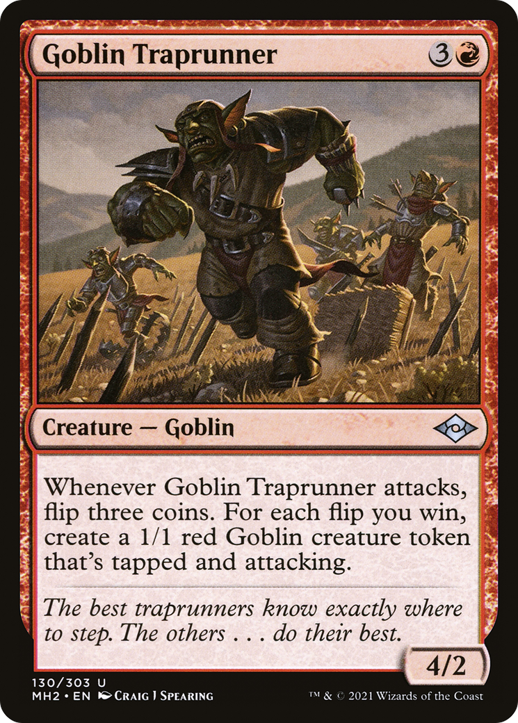 Goblin Traprunner (MH2-130)  Foil - Modern Horizons 2