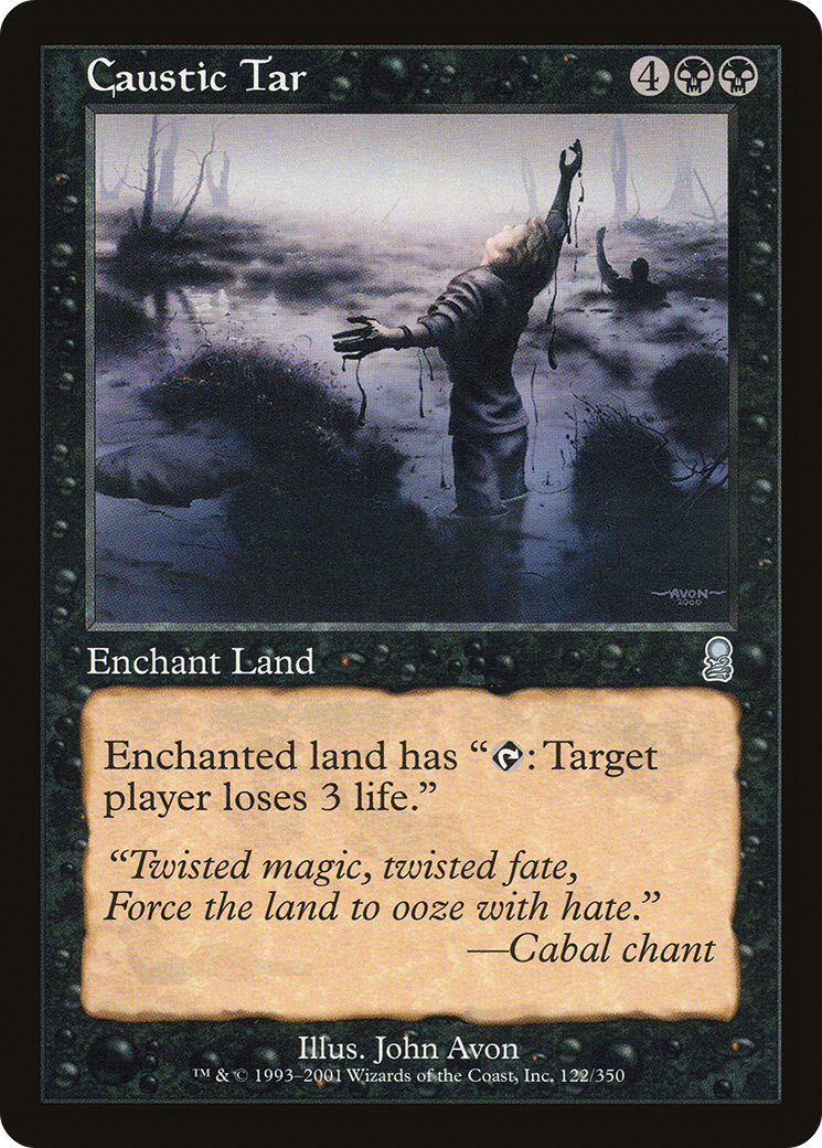 Caustic Tar (ODY-122)  Foil - Odyssey