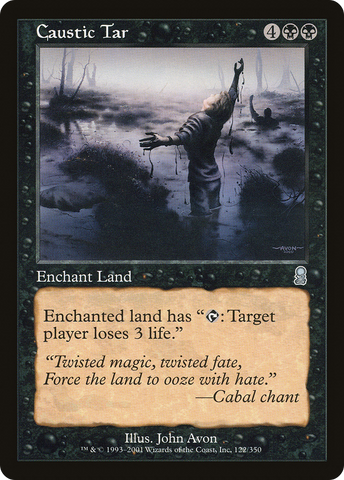Caustic Tar (ODY-122)  Foil - Odyssey