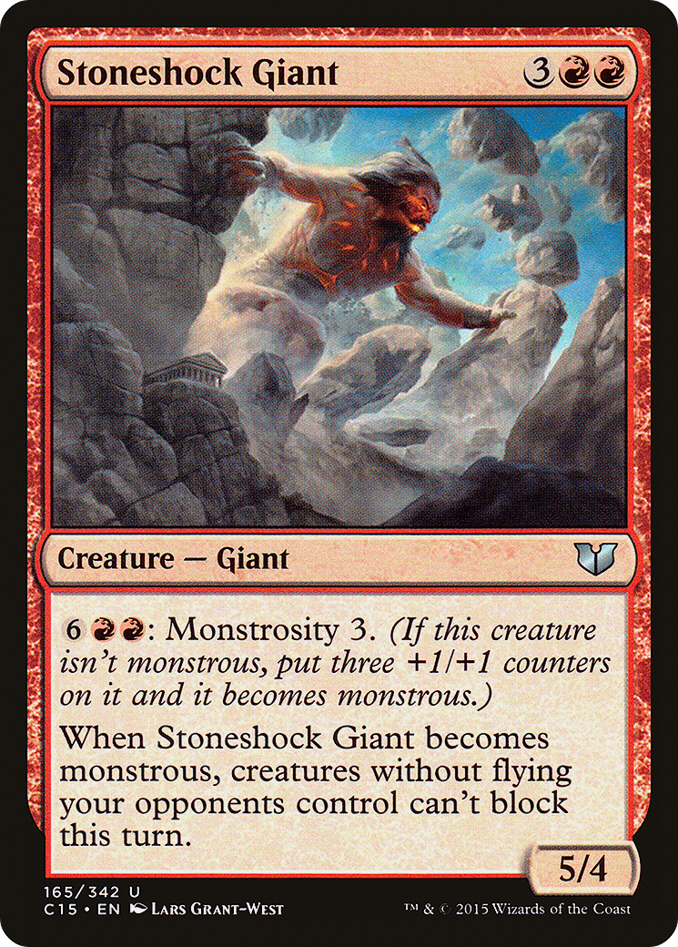 Stoneshock Giant (C15-165)  - Commander 2015