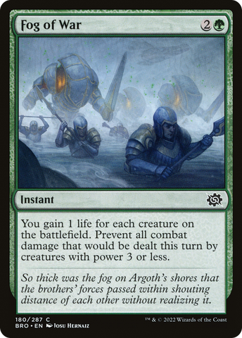 Fog of War (BRO-180)  - The Brothers' War
