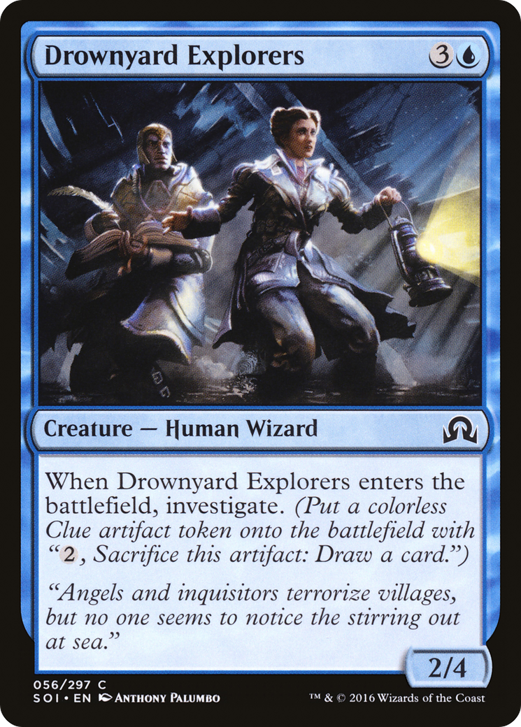 Drownyard Explorers (SOI-056)  Foil - Shadows over Innistrad
