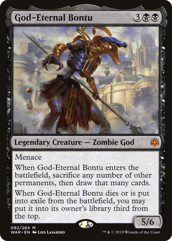 God-Eternal Bontu (WAR-092)  Foil - War of the Spark