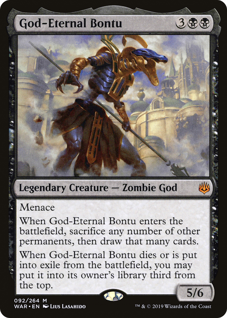 God-Eternal Bontu (WAR-092)  - War of the Spark