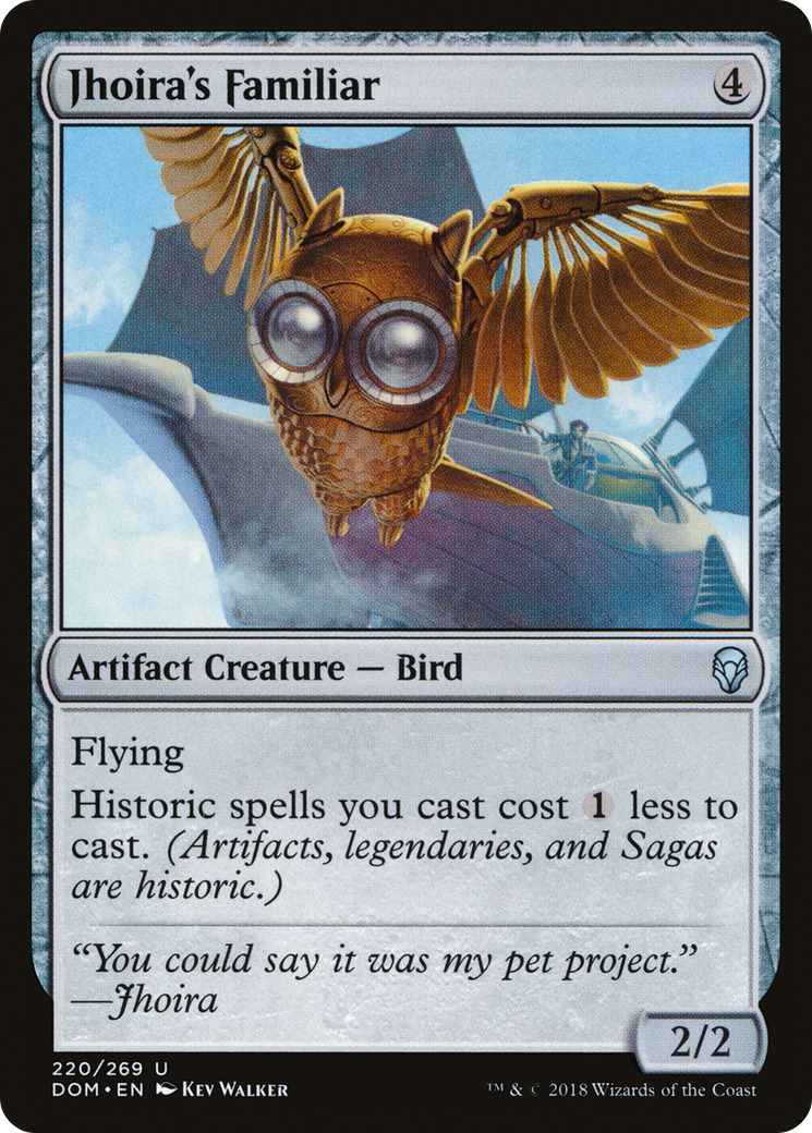 Jhoira's Familiar (DOM-220)  Foil - Dominaria