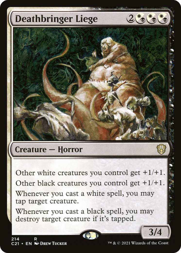 Deathbringer Liege (C21-214)  - Commander 2021