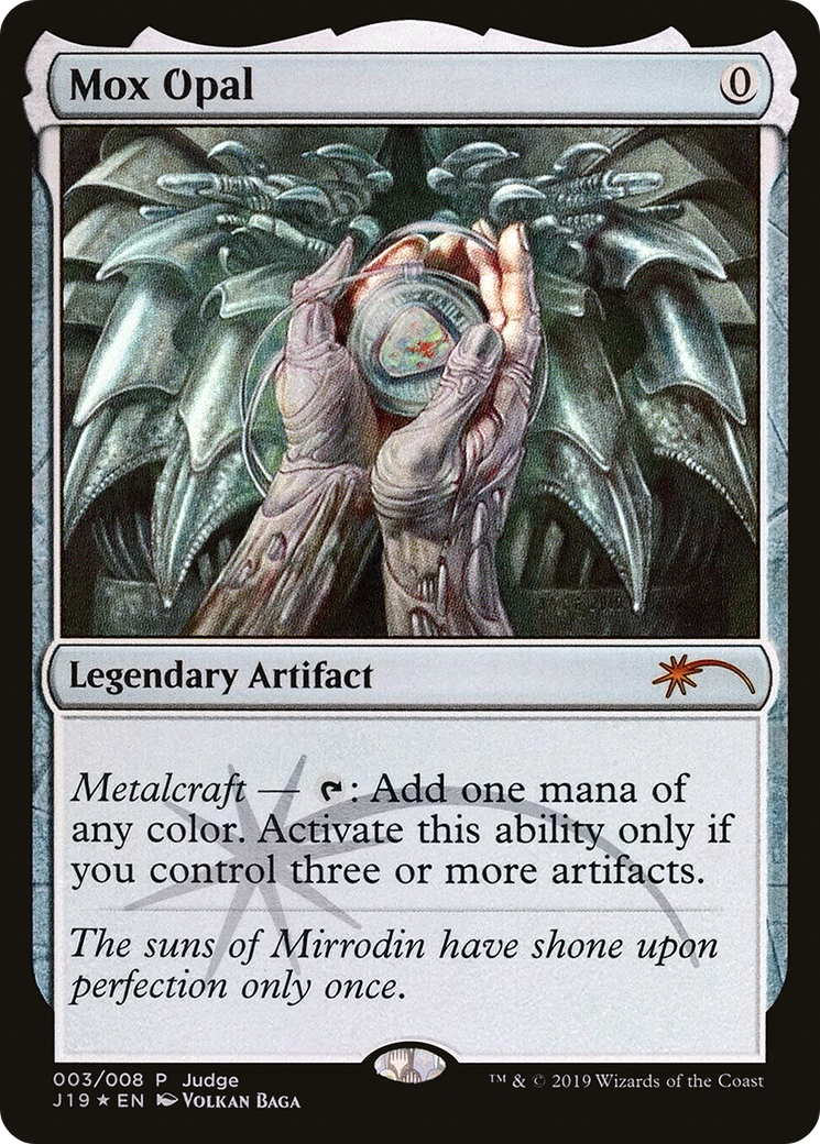Mox Opal (JDG-003)  Foil - Judge Gift Cards 2019