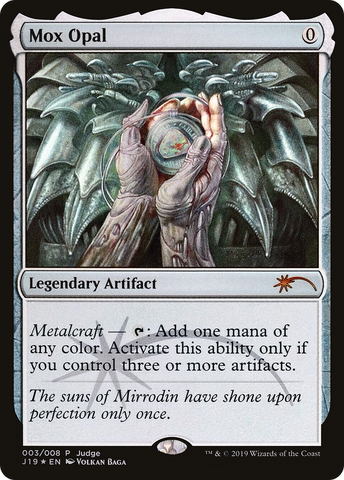 Mox Opal (JDG-003)  Foil - Judge Gift Cards 2019