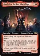 Raubahn, Bull of Ala Mhigo (Extended Art) (FIN-465)  Foil - FINAL FANTASY: (Extended Art)