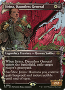 Jirina, Dauntless General (Showcase) (MAT-082)  - March of the Machine: The Aftermath: (Showcase) (Borderless)