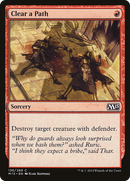 Clear a Path (M15-136)  Foil - Magic 2015