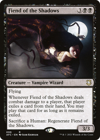 Fiend of the Shadows (AFC-099) - Adventures in the Forgotten Realms Commander