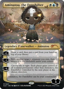 Aminatou, the Fateshifter (Rainbow Foil) (SLD-1421★) - Secret Lair Drop (Borderless) Foil