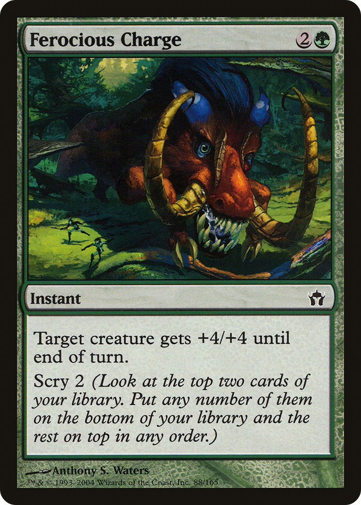 Ferocious Charge (5DN-088)  - Fifth Dawn