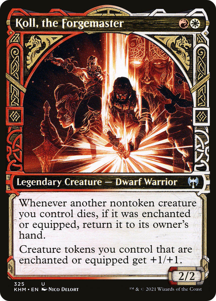 Koll, the Forgemaster (Showcase) (KHM-325)  - Kaldheim