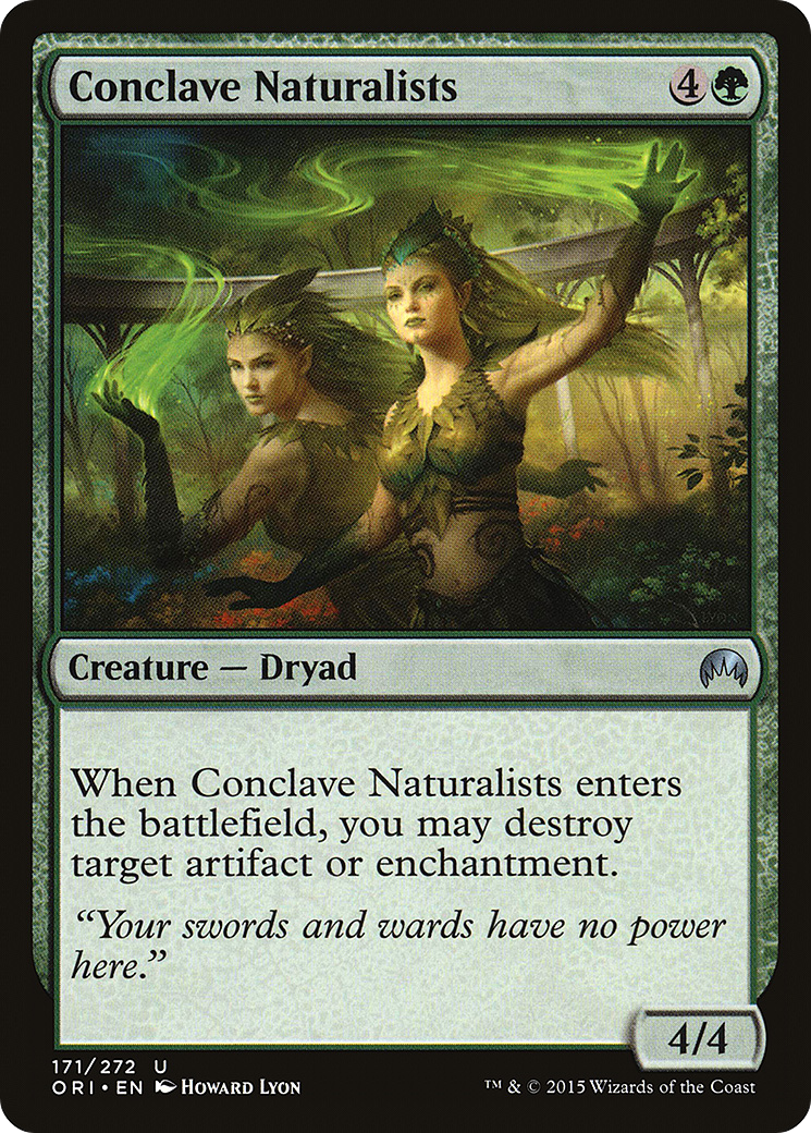 Conclave Naturalists (ORI-171)  Foil - Magic Origins