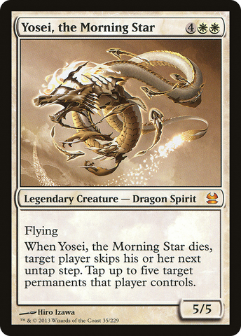 Yosei, the Morning Star (MMA-035)  Foil - Modern Masters