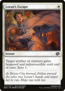 Loran's Escape (BRO-014)  Foil - The Brothers' War