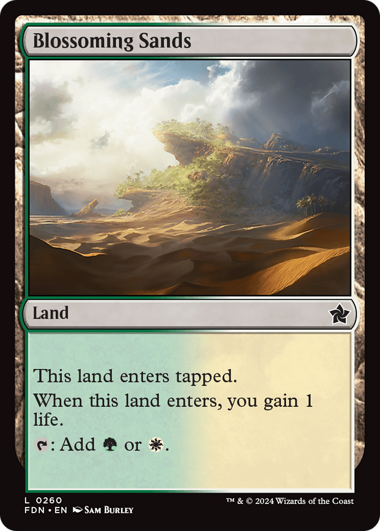 Blossoming Sands (FDN-260)  - Foundations