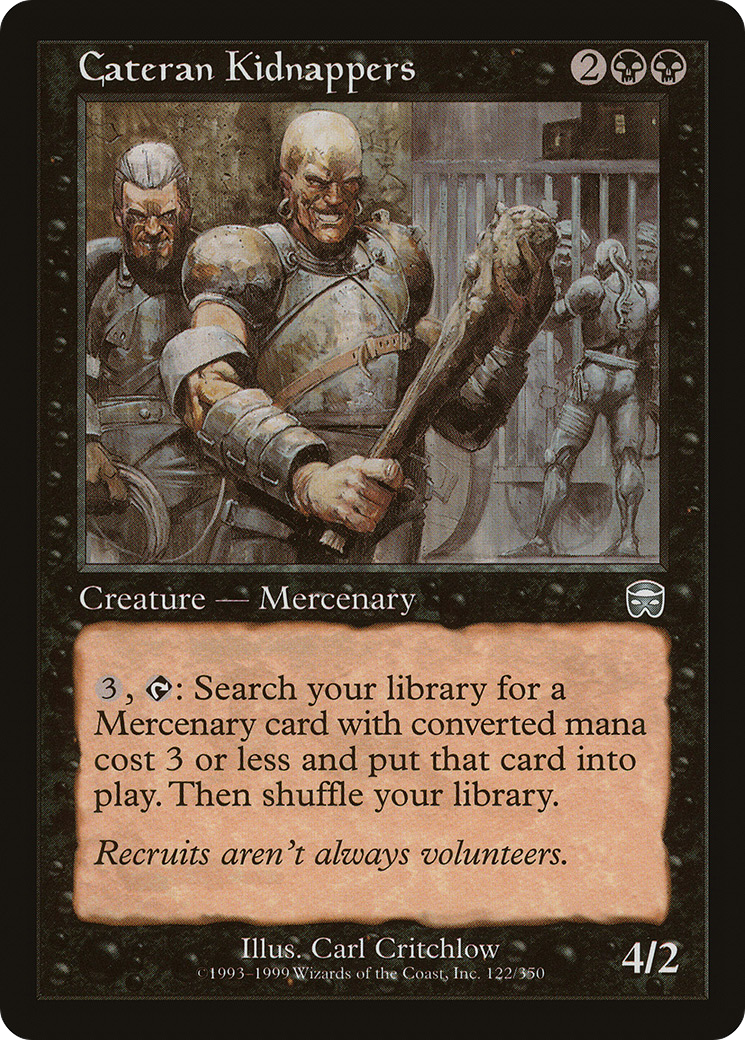 Cateran Kidnappers (MMQ-122)  - Mercadian Masques