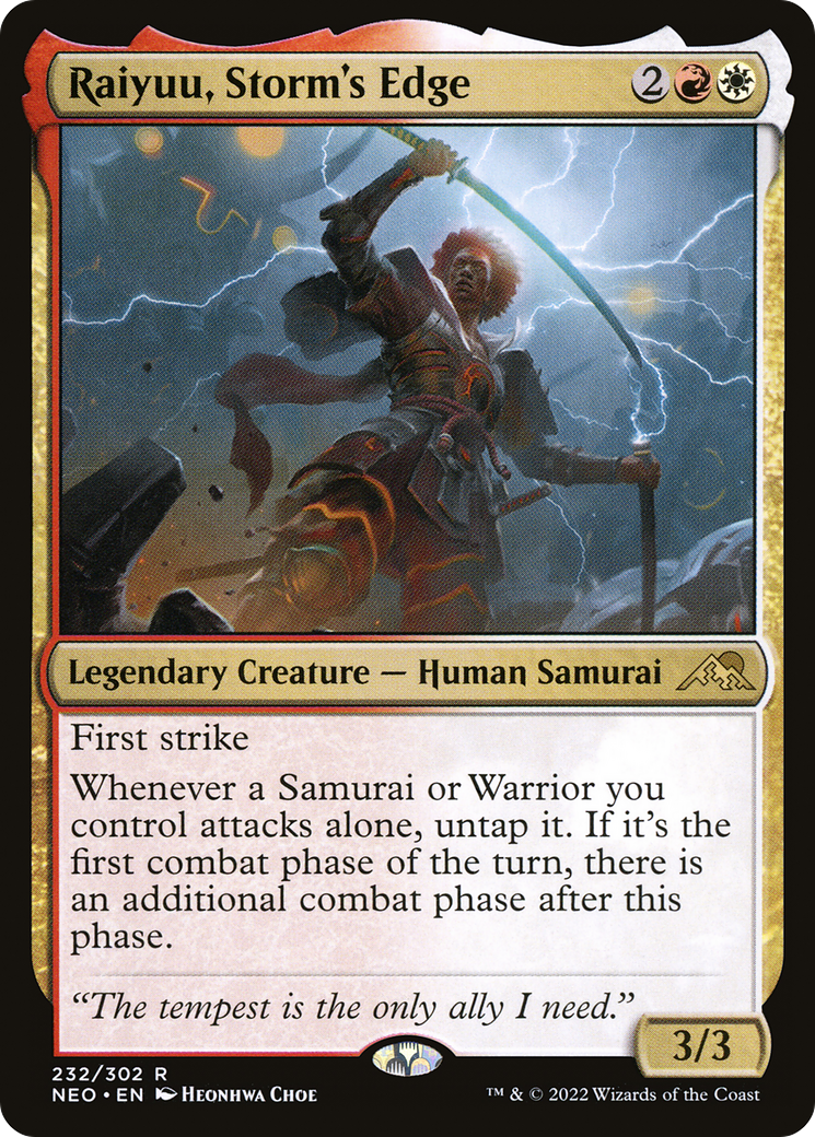 Raiyuu, Storm's Edge (NEO-232)  - Kamigawa: Neon Dynasty