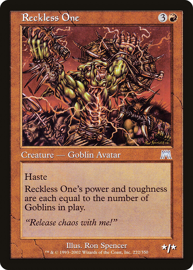 Reckless One (ONS-222)  Foil - Onslaught